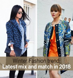 Winter Fashion trend: Latest mix and match in 2018